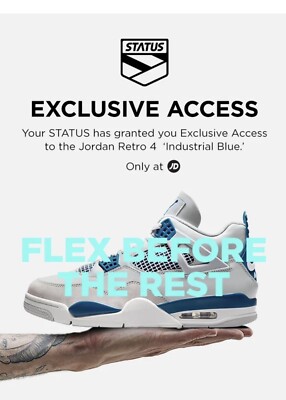 H*w様 Air Jordan 4 Industrial Blue 29cm u Size 11M -(Brand New) Air Jordan 4 Retro Military Industrial