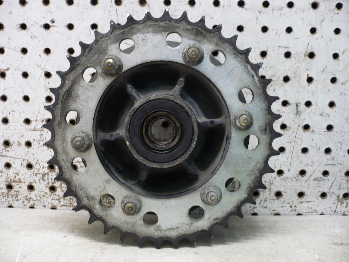 自転車本体 proper hub KAWASAKI 95-97 1996 ZX6R ZX 6R REAR BACK SPROCKET HUB DRIVE
