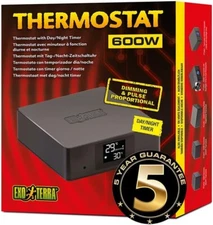 Exo Terra Thermostat 600W with Day/Night Timer (PT2454)