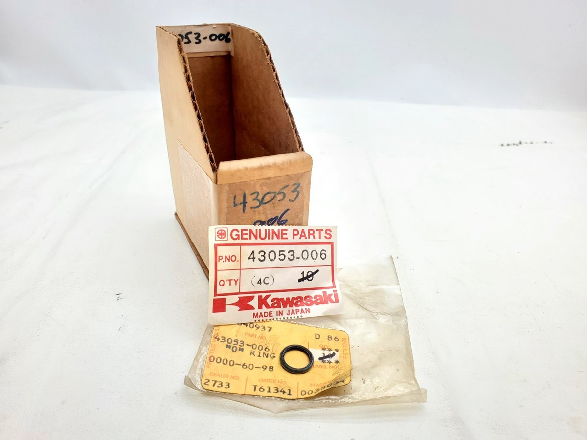 マルタ Kawasaki NOS NEW 43053-006 O Ring H1 S3 KH KZ KH500 KH400