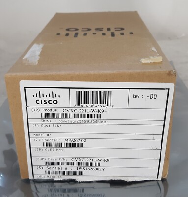 Cvxc Cisco CVXC-2211-W-K9 VTX Tower PCoIP White Virtualization Experience ...