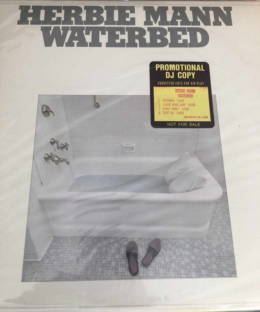 Mint- Herbie Mann Waterbed Atlantic Records Promo Stereo LP | eBay