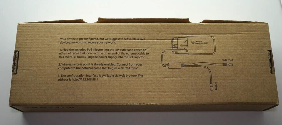MikroTik RBwAPR-2nD&R11e-4G Kit Weatherproof Wireless AP - Image 3 of 4