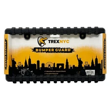TrexNYC License Plate Bumper Guard - Front Bumper Guard.