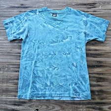 Vintage 90s Screen Stars Tie Dye Single Stitch T Shirt USA Medium 