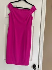 Vince Camuto off the shoulders hot pink dress size 10