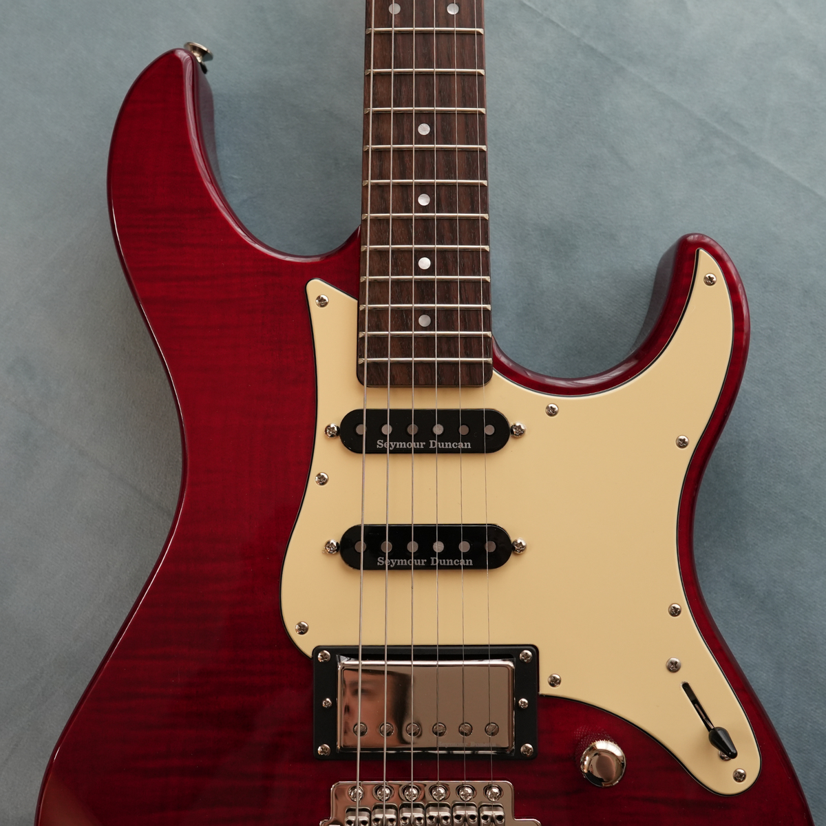 YAMAHA Pacifica 612VII FMX Fire Red FRD Electric Guitar Seymour