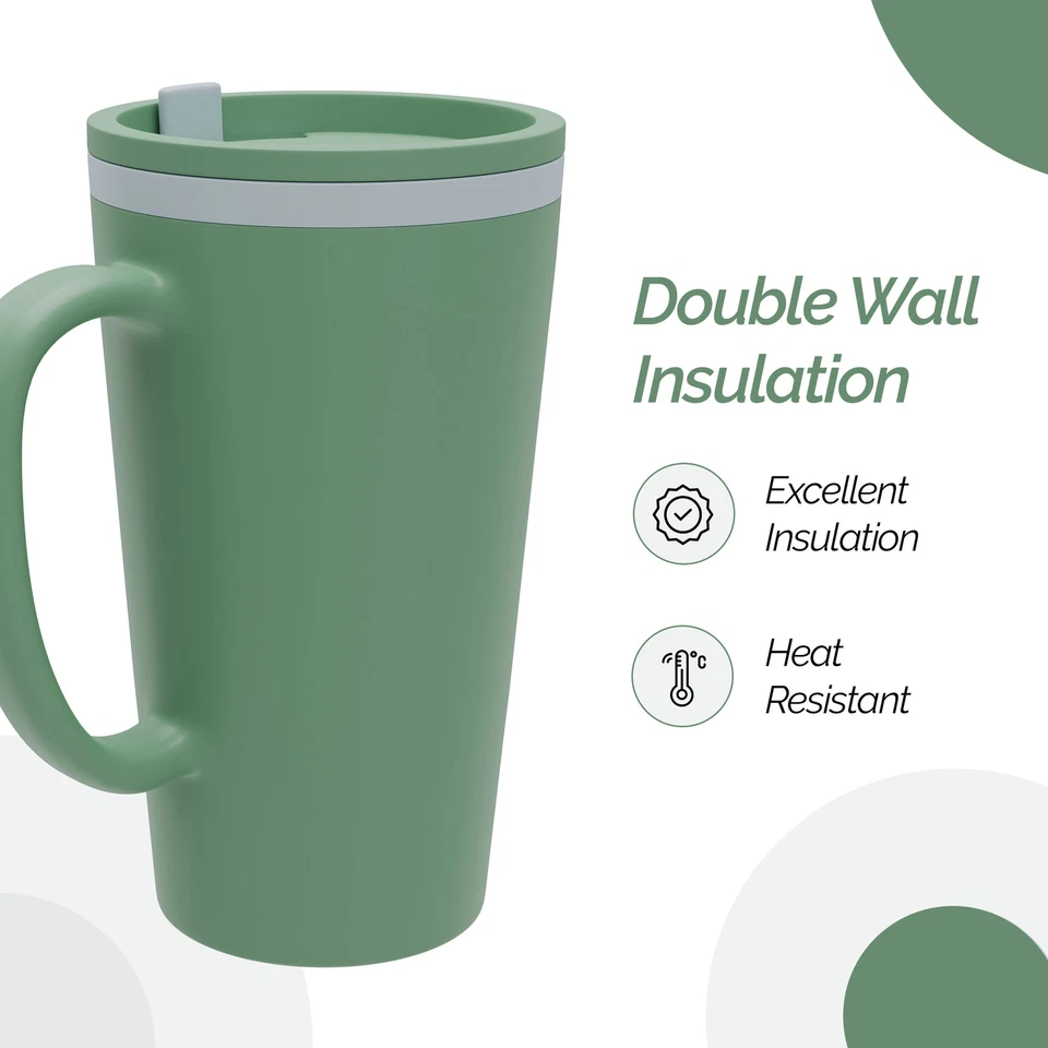 Caneca de mesa Copco Cone - Verde - Imagem 3 de 4