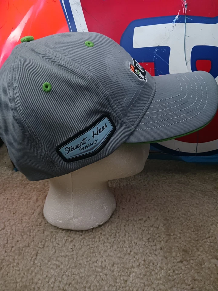 Stewart-Haas Racing Danica Patrick GoDaddy S/M Gray Hat Cap NASCAR Motorsports  - Image 4 of 4