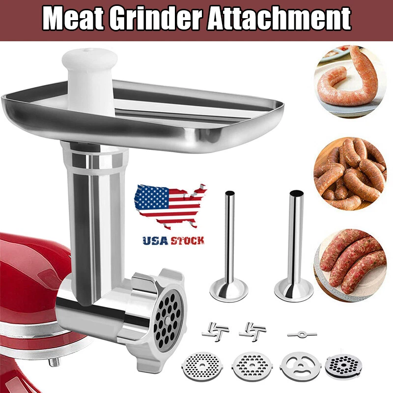 Household Meat Grinder Sausage Stuffer Attachment Kit For KitchenAid Stand  Mixer