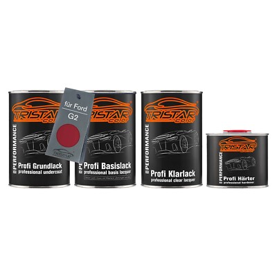 Autolack Set Dose für Ford G2 Red Fire Perl Metallic Sambarot Metallic 3,5L