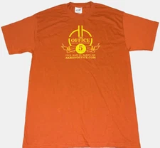 Rare Vintage 2011 The Office Bistro Lounge Akron Ohio Restaurant T-Shirt New MED