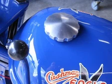 Cushman Motor Scooter leak resistant gas caps