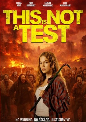 This Is Not A Test DVD (2026)   Zombie Horror Thriller | Region Free | Eng Subs