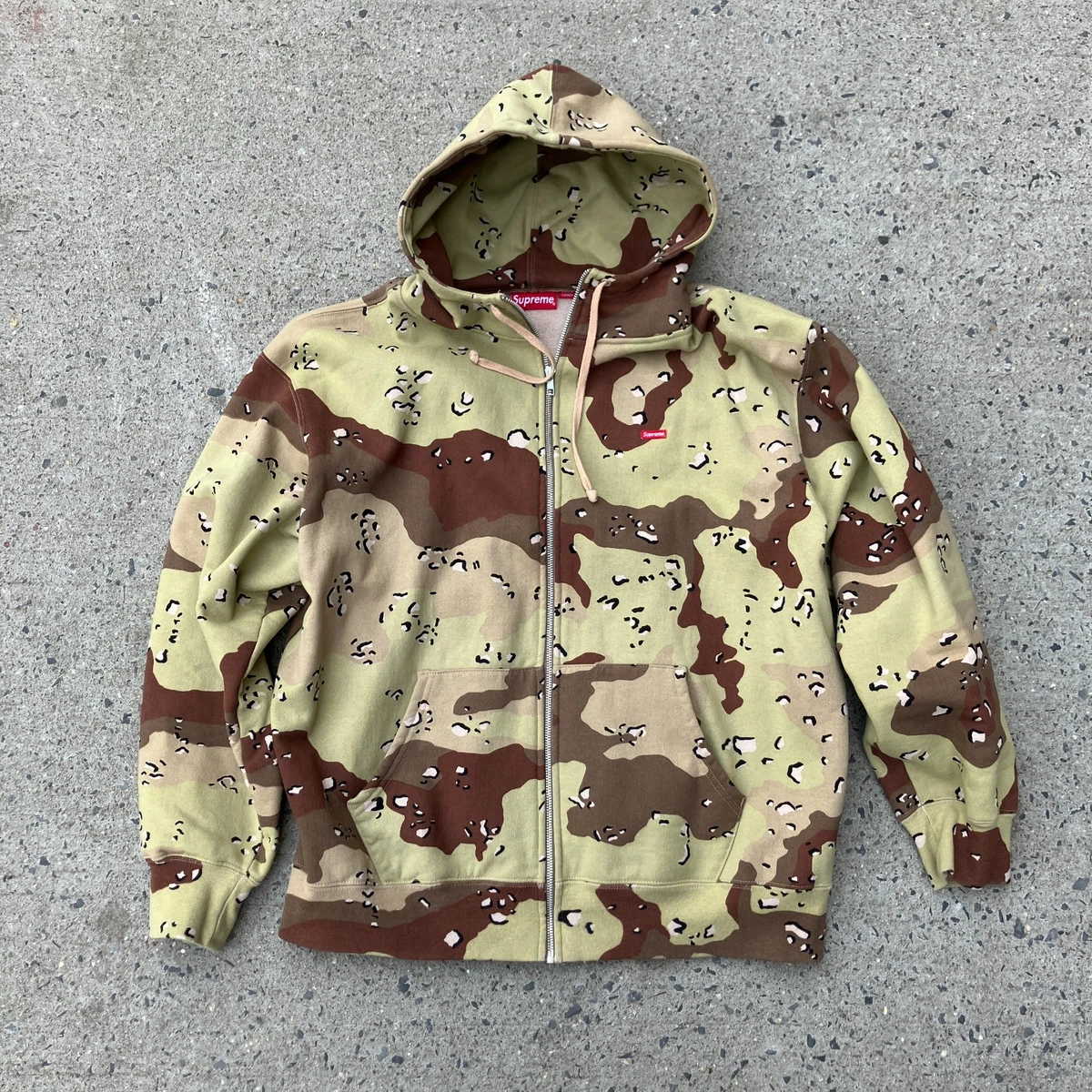 Supreme Camouflage Regular Size Hoodies & Sweatshirts for Men for