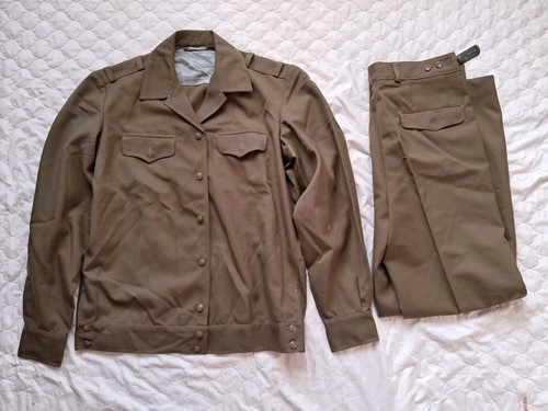 USSR Uniform Soldier Military Army Soviet Russian Jacket Pants Vintage Field 