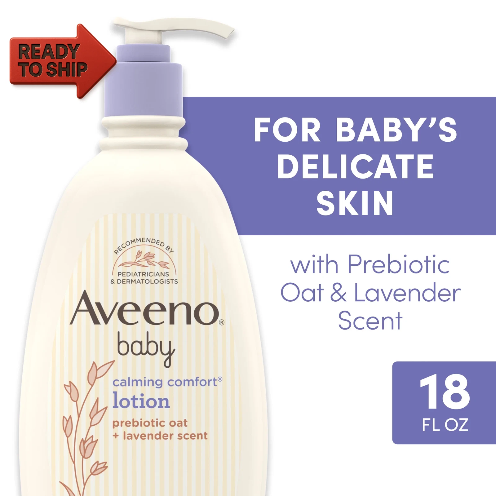 Baby Calming Comfort Moisturizing Bedtime Body Lotion for Baby and Toddl
Opens in a new window or ta
