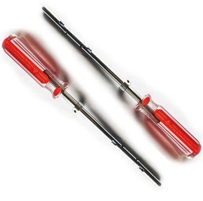 1 PS Elevator Drop Key Double Knuckle Emergency Drop Key Red Handle with Printed