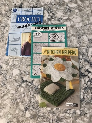 Little Kitchen Helpers, Crochet Made Easy & Beginners Guide To Crochet Stitches