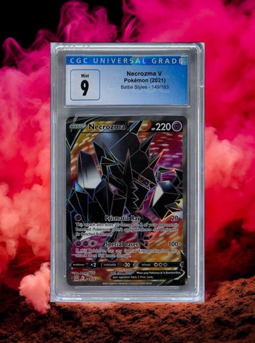 2021 Pokemon Battle Styles #149/163 Necrozma V CGC Mint 9