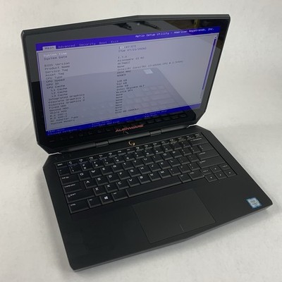 Alienware 13 R2 P56G 13.3  Laptop i7-6500U 2.5 GHz 8 GB Ram No OS/HDD/AC