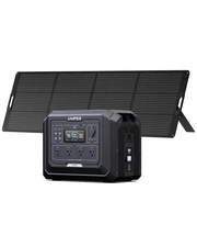 2000W Mega 1 Solar Generator Kit with 240W Panel Included, 1024Wh Battery Power