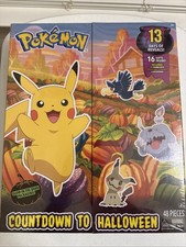 Pok mon Battle Figure Multipack 2025 Countdown to Halloween Calendar Brand New
