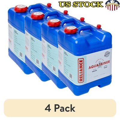 7 Gallon Stackable BPA Free Water Container W/ Spout & Vent Cap Camping New