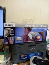New Homedics Massager W/Heat PA -200H Therapist Select Deluxe Electronic