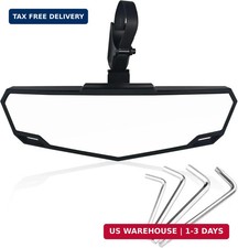 UTV Rear View Mirror Adjustable Aluminum UTV SXS Mirrors 1.5" to 2.0"Inch Fo