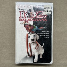 Disney’s 102 Dalmatians (101 2) (VHS 2000 NEW) Live Sequel Glenn Close Dog Caper