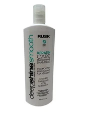 Rusk Keratin Care Smoothing Shampoo 12 Oz