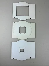 Lot of 3 Omega Negative Carriers For Enlarger - No Glass ET2499