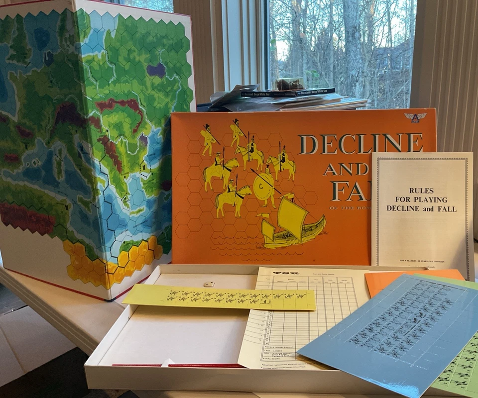 1977-Ariel Boardgame Decline and Fall of the Roman Empire: UNPUNCHED- UK Import - Image 2 of 4