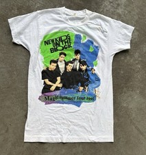 VTG New Kids On The Block Single Stitch T-Shirt 2 Sided Made In USA 90s Fits XS