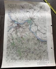 WWII WW2 Original German Military Map of Belgrade, Yugoslavia!