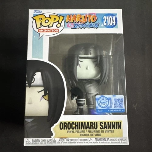 Funko Pop! Naruto: Shippuden Orochimaru Sannin #2104 Exclusive + Pop Protector