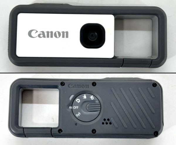 1day ship Canon iNSPiC REC FV-100 Gray Waterproof Wearable Camera
