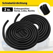 2X T�rdichtung 51728196 f�r BMW E36 Coupe Fahrer oder Beifahrer Kantenschutz L&R