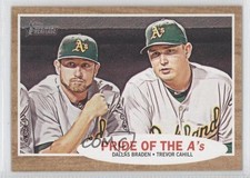 2011 Topps Heritage Pride of the A's ( ) Dallas Braden Trevor Cahill #127 0f7