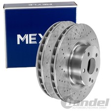 2X MEYLE Disques De Frein 330Mm Avant Compatible Avec Mercedes-Benz S-Class