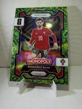 Bernardo Silva 2026 Panini Prizm Monopoly FIFA Four Corners Green Wave #33