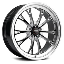 Weld Performance S157 BELMONT DRAG Wheels 17x5 (-10, 5x120.65) Rims Set of 4