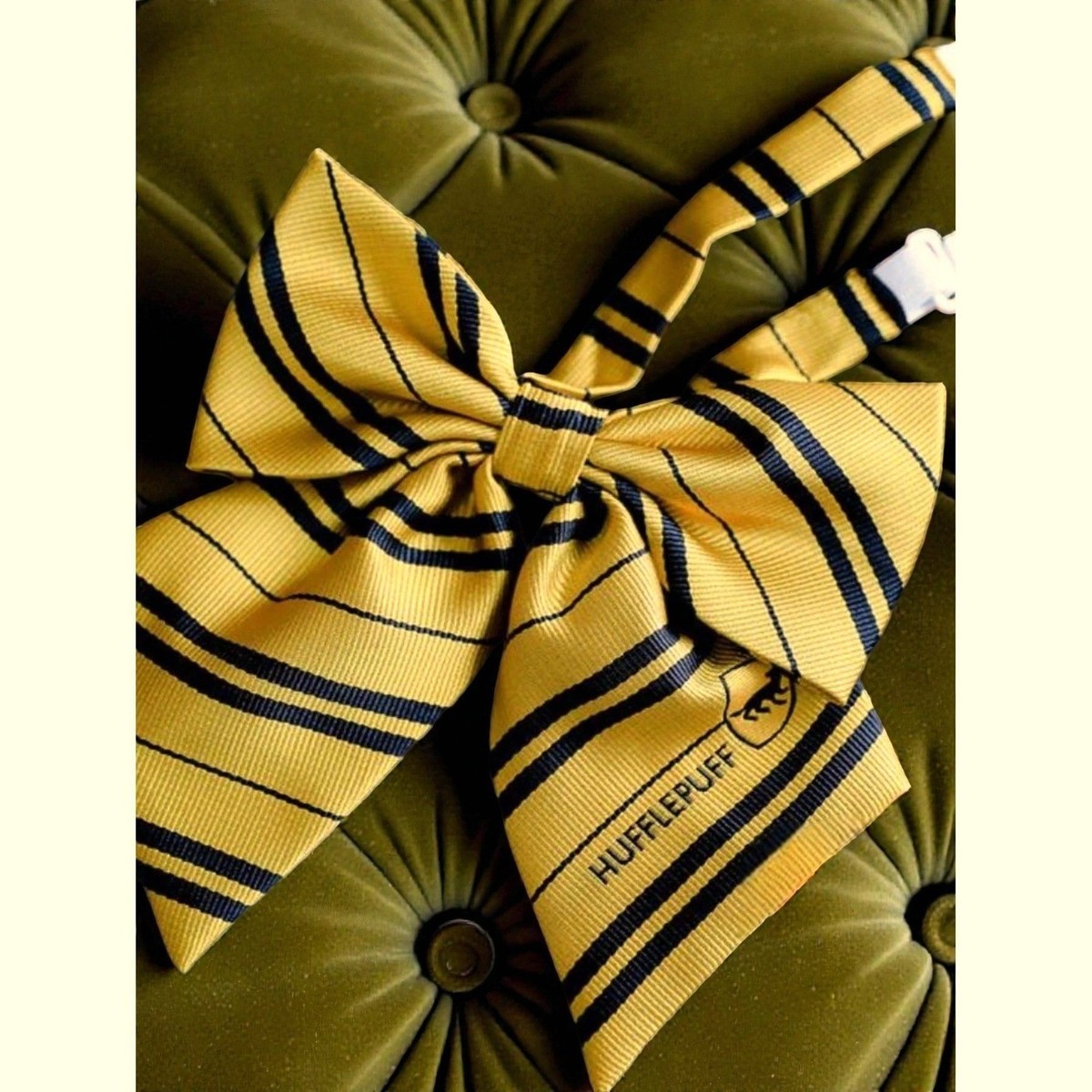 Harry Potter Hufflepuff House Bow Japanese Uniform seifuku ribbon