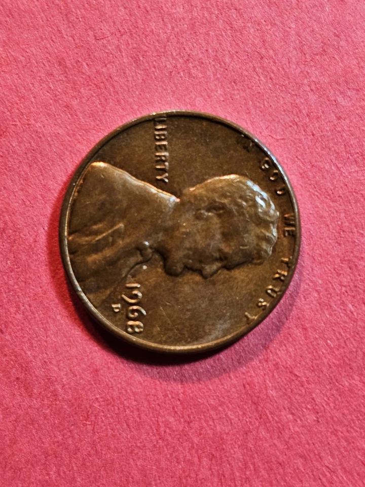 1968D Lincoln 1-CENT Extremely Rare Coin With Errors! - Image 3 of 4