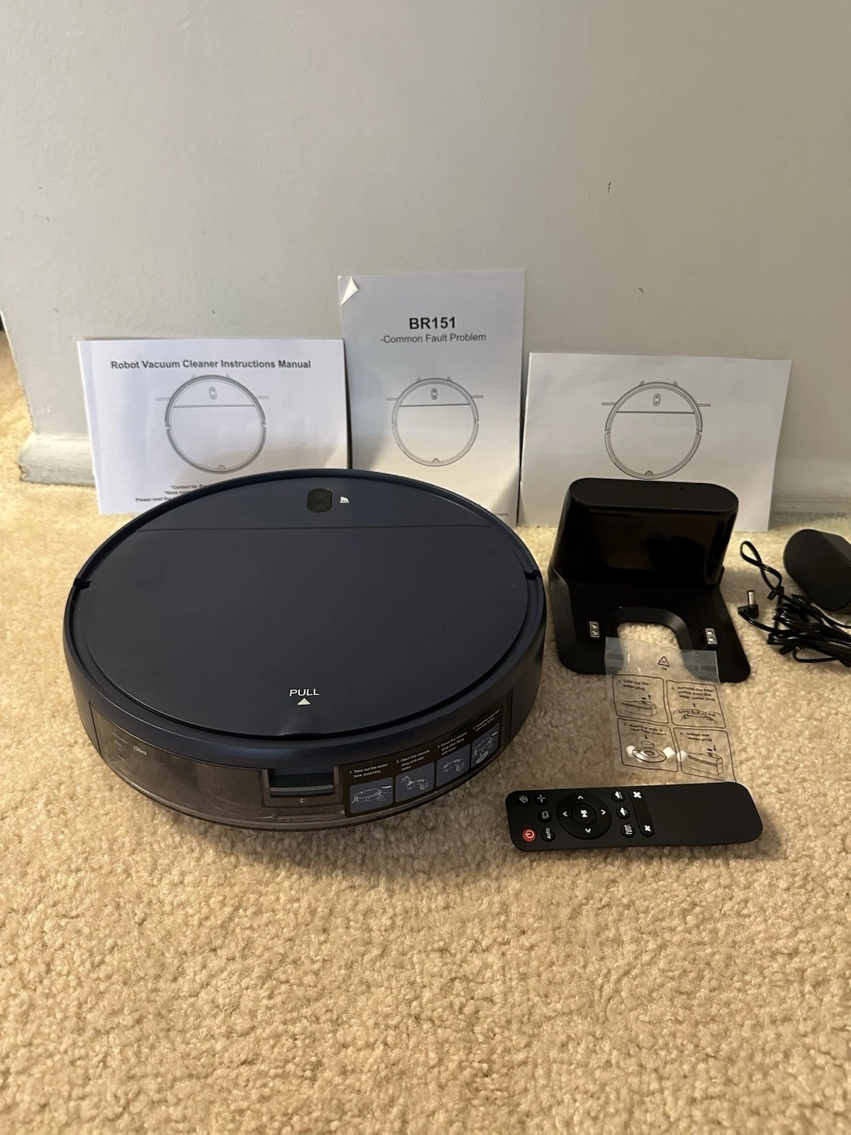 GTTVO BR151 Robotic Vacuum Cleaner - Blue