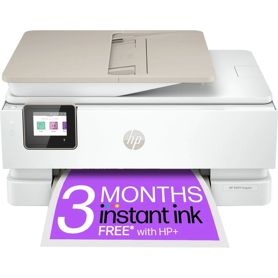 HP ENVY Inspire 7920e All-in-One Inkjet Printer White