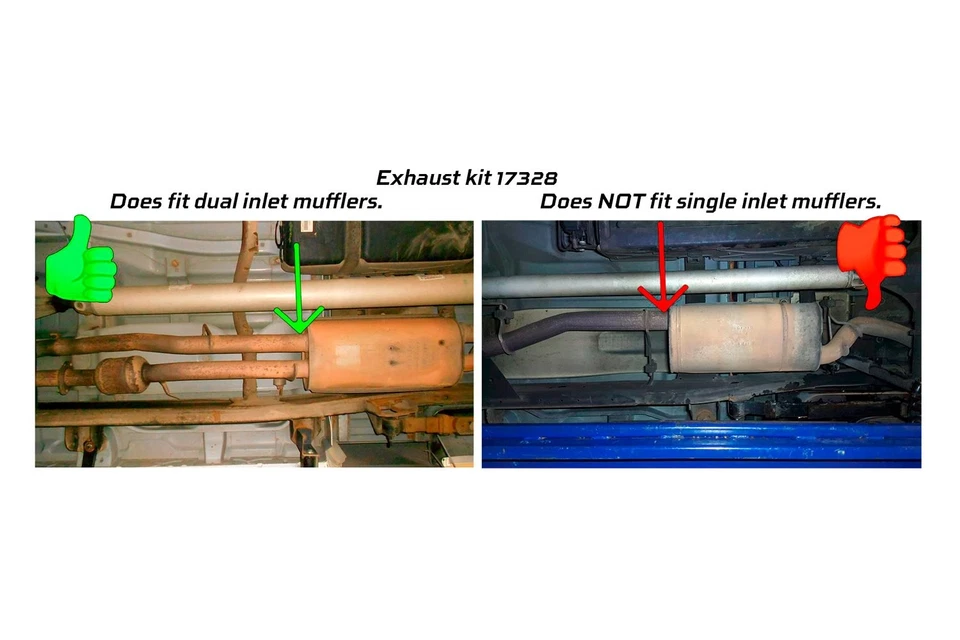 For Chevy Silverado 2500 HD Classic 07 Exhaust System American Thunder Foto 2 de 4