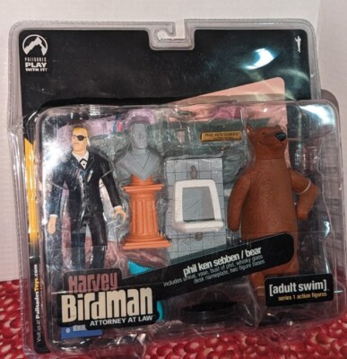 Harvey Birdman Attorney At Law Phil/Bear Adult Swim Series 1