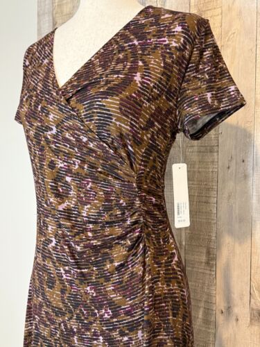 Soft Surroundings Caity Maxikleid Faux Wickel Stretch Abstrakt Paisley SM Petite - Bild 6 von 16